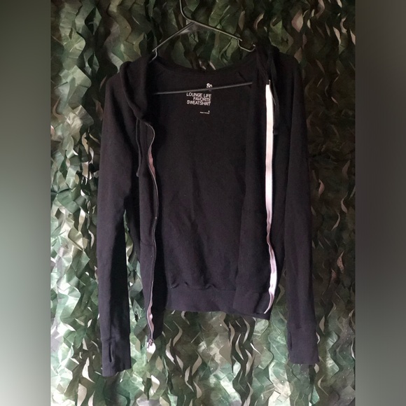 SO Black Long Sleeve Hoodie - Picture 2 of 5